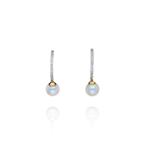 Refined Shine Diamond Earrings
