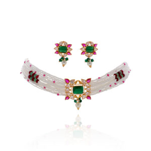 Regal Gold Choker Set