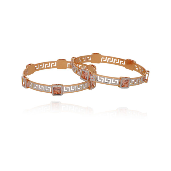 Regal Grace Gold Bangles for Women