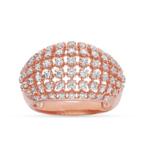 Rose Sparkle Diamond Ring