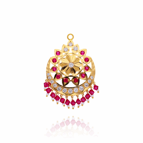 Royal Halo Gold Maang Tikka