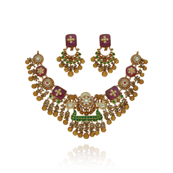 Royal Heritage Gold Necklace Set