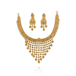 Royal Reverence Gold Necklace Set