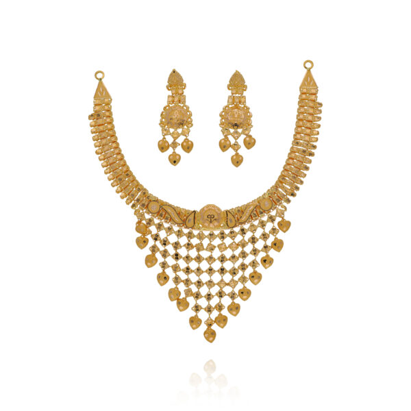 Royal Reverence Gold Necklace Set