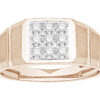 Rugged  Diamond Ring