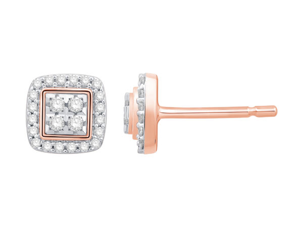 Rustic Charm Diamond Earring