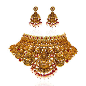 Sanskriti Gold Temple Choker