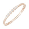 Sculpted Sparkle Diamond Bangle