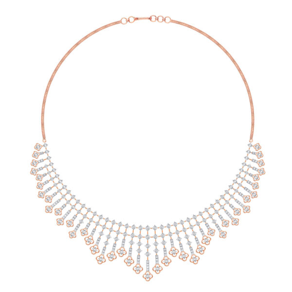 Seraphic Sparkle Diamond Necklace Set