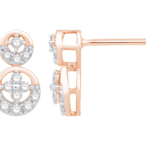 Serene Shimmer Diamond Earring