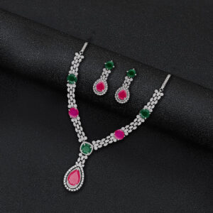 Serene Sparkle Silver Set