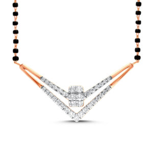 Shimmering Devotion Diamond Mangalsutra