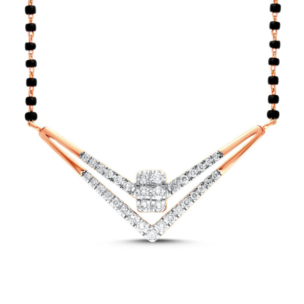 Shimmering Devotion Diamond Mangalsutra