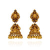 Shimmering Grace Divine Jewel of Temple Jhumki