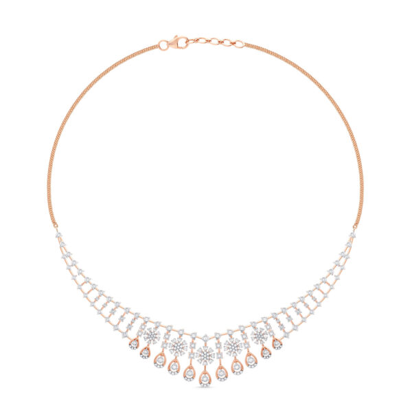 Shimmering Whimsy Diamond Necklace Set