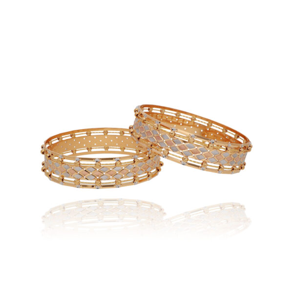 Shine Bright Exquisite Gold Bangles for a Regal Touch