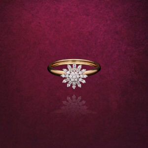 Sleek Serenity Amora Diamond Ladies Ring