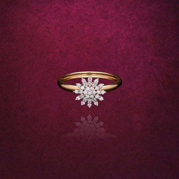 Sleek Serenity Amora Diamond Ladies Ring
