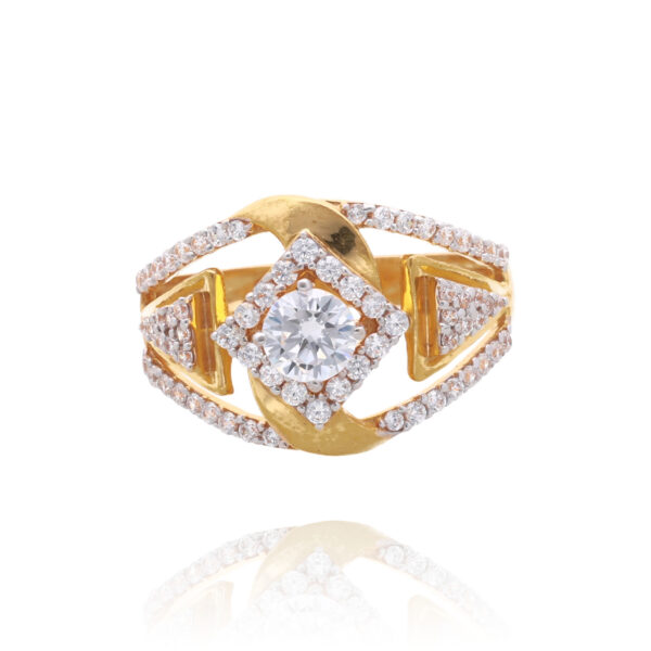 Solstice Shine Pure Gold Ring