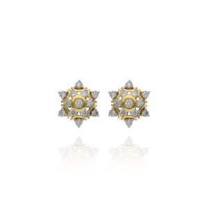 Star-Studded Diamond Nose Pin