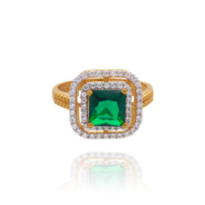 Starlit Glow Gold Ring