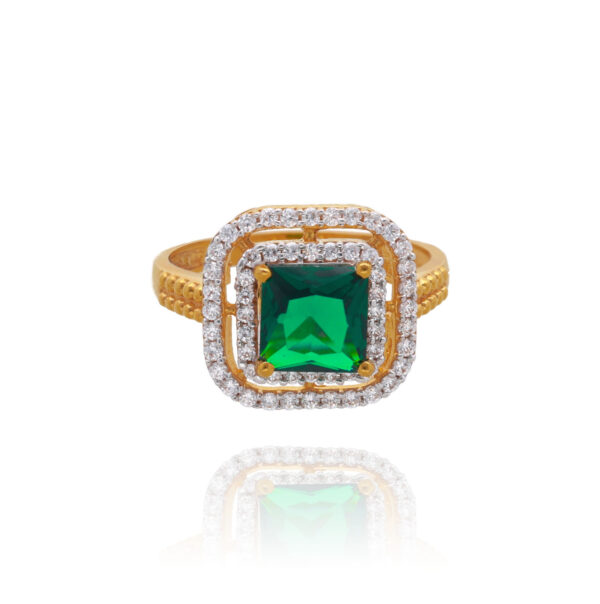 Starlit Glow Gold Ring