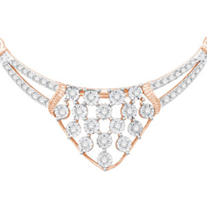 Starlit Promises Diamond Tanmaniya Mangalsutra