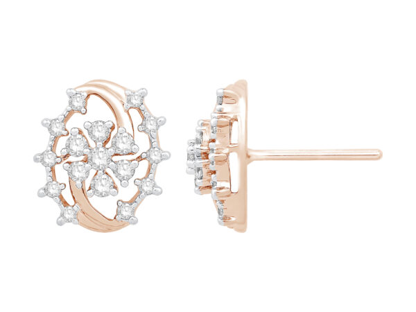 Stellar Radiance Diamond Earrring