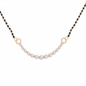 Sublime Ties Diamond Tanmaniya Mangalsutra
