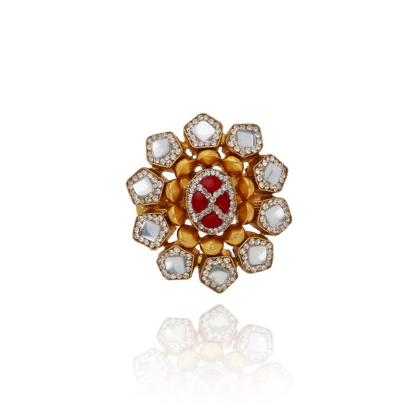 Subtle Beauty Gold Ring for Women
