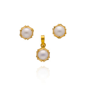 Sunbeam Soul Gold Pendant Set