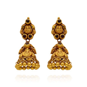 Temple Bliss Golden Harmony of Jhumki