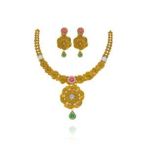 Throne Heirloom Gold Necklace Set