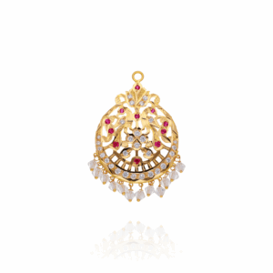Throne Touch Gold Maang Tikka