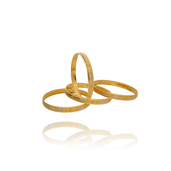 Timeless Grace Everyday Gold Bangles