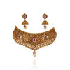 Timeless Radiance Gold Choker Set