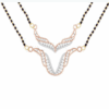 Timeless Romance  Diamond Tanmaniya Mangalsutra