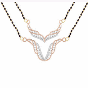 Timeless Romance  Diamond Tanmaniya Mangalsutra