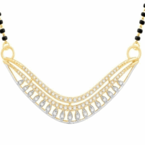 Timeless Romance Diamond Tanmaniya Mangalsutra