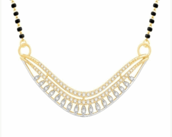 Timeless Romance Diamond Tanmaniya Mangalsutra