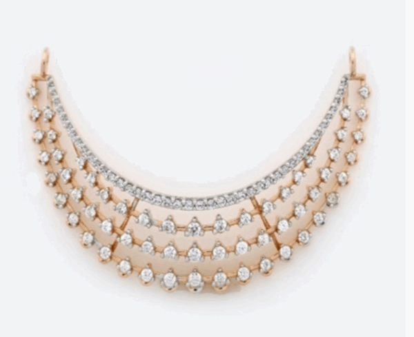 Timeless Ties Diamond Tanmaniya Mangalsutra