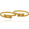 Tiny Sparkles Gold Baby Bangles