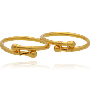 Tiny Sparkles Gold Baby Bangles