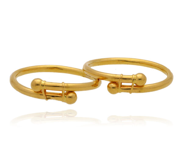 Tiny Sparkles Gold Baby Bangles