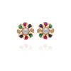 Tradition Reimagined Gold Tops Earrings