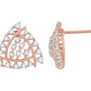 Triangular Radiance Diamond Earring