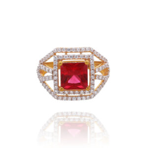 Twilight Spark Gold Ring - Dazzle with Every Move