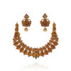 Aurelia's Whisper, A Golden Embrace Gold Necklace Set