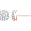 Verdant Aura Diamond Earring