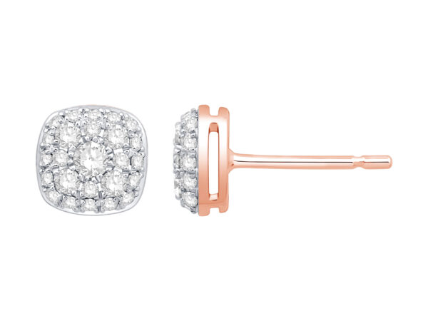 Verdant Aura Diamond Earring
